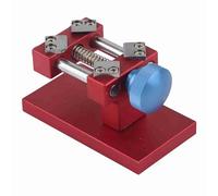 HaloVerde Strumento professionale per la rimozione della lunetta dell'orologio, funziona come un apriscatole regolabile e un Sistemi completo di strumenti per il banco di lavoro (Rossa)