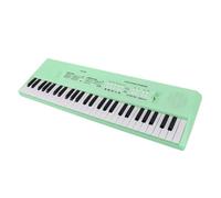 HaloVerde Tastiera per pianoforte elettronica portatile a 54 tasti con microfono cablato e funzione di registrazione per l'apprendimento e il gioco musicale dei bambini, sviluppa (Verde)