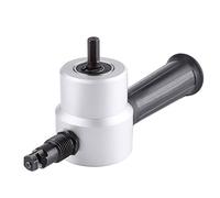 HaloVerde Utensile roditore per trapano elettrico, taglierina per lamiera a doppia testa con kit di utensili da taglio regolabili per linee dritte e curve