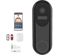 Halovision Doorbell Camera, Doorbell Camera Wireless, Doorbells Camera With Monitor, 4-Month Battery, Ai Person Detection (Not Pets/Cars), Night Vision, Instant 2-Way Audio, Storm-Ready Ip65