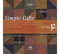 Halsey Rundfunkchor Berlin Mayers Schweda Simple Gifts: Choral Works (CD)
