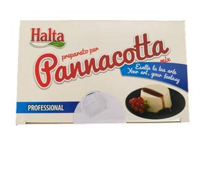 HALTA Preparato per Pannacotta. Contiene 8 buste da 100 gr. l'una