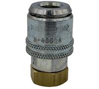 Haltec H-4660A Mandrino pneumatico a clip con foro grande