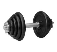 Avento 8 Weight Plate Set Dumbbell Nero 15 kg