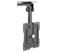 HALTERUNGSPROFI Supporto da soffitto per TV, inclinabile fino a 105°, per tetti inclinati, altezza regolabile, portata massima 20 kg, max. VESA 200 x 200, fino a 43 pollici CM422M