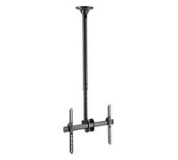 HALTERUNGSPROFI Supporto extra lungo da soffitto inclinabile di 360 gradi girevole per 40 42 46 47 50 55 60 63 65 70 pollici TV VESA fino a 600 x 400 ideale per LCD LED TV 4K UHD DH6002L
