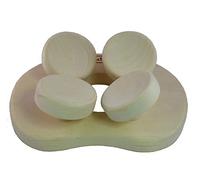 HaLu BV - Poggiatesta ergonomico per sauna in Espe naturale