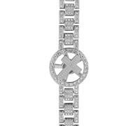 HALUKAKAH Placcato in Platino Bracciale per Uomo - 362 Pezzi di Diamanti Squisiti,Ciondolo a Sroce Girevole,Piccole Cose Agitate - Gioielli Accessori Punk Hip-hop,Regalo per I Propri Cari