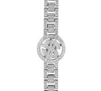 HALUKAKAH Placcato in Platino Bracciale per Uomo - 362 Pezzi di Diamanti Squisiti,Ciondolo da $ US Dollar Girevole,Piccole Cose Agitate - Gioielli Accessori Punk Hip-hop,Regalo per I Propri Cari