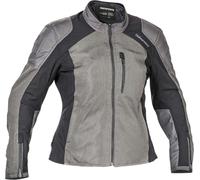 Halvarssons Arvika Giacca tessile moto da donna, nero-grigio, taglia 38 per donne
