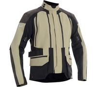 Halvarssons Dalen impermeabile Giacca tessile moto, nero-marrone, taglia 48 per maschi