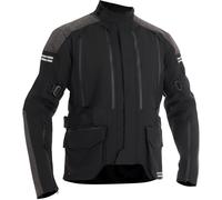 Halvarssons Dalen impermeabile Giacca tessile moto, nero, taglia 64 per maschi