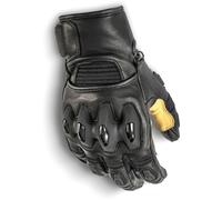 Halvarssons Guanti da moto Flon Nero-Giallo Taglia 3XL per maschi
