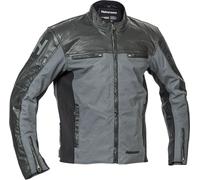 Halvarssons Holmen impermeabile Moto Tessile Giacca, nero-grigio, taglia 52 per maschi