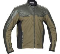 Halvarssons Holmen impermeabile Moto Tessile Giacca, nero-grigio, taglia 62 per maschi