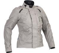 Halvarssons Jolen impermeabile Giacca tessile moto da donna, grigio, taglia 42 per donne
