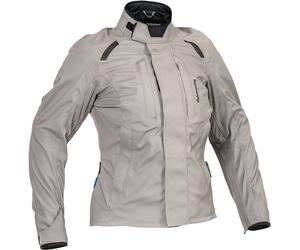 Halvarssons Jolen impermeabile Giacca tessile moto da donna, grigio, taglia 44 per donne