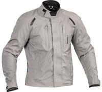 Halvarssons Naren impermeabile Moto Tessile Giacca, grigio, taglia 48