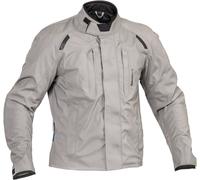 Halvarssons Naren impermeabile Moto Tessile Giacca, grigio, taglia 54