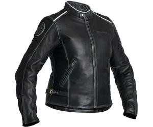 Halvarssons Nyvall Giacca da donna in pelle per moto, nero, taglia 46 per donne