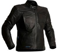 Halvarssons Racken impermeabile Moto Giacca di Pelle, nero, taglia 56 per maschi