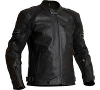 Halvarssons Selja Giacca in pelle per moto, nero, taglia 54 per maschi