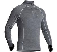 Halvarssons Warm Wool, camicia funzionale unisex M female Grigio