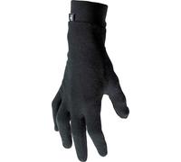 Halvarssons Wool, sottoguanti unisex S female Nero