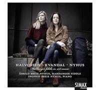Johan Halvorsen Halvorsen/Kvandal/Nyhus: Hardanger Fiddle in Art Music (CD)