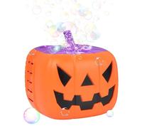 Halween Bubble Machine - Stuffy Pumpkin Design Light Vibrant LED, Bolle Di Uscita Ad Alta Entità Automatica, Attraente Attrazione Per La Festa Di Gioco | Giocattolo Di Intrattenimento Per Bambini Per