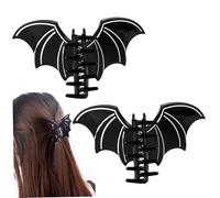 Halween Claw Clips 2 pezzi inquietante per capelli matti pavimenti spaventosi per i capelli di Halloween Accessori per capelli decorativi per carnevale, cosplay, costume, accessori per goth per feste