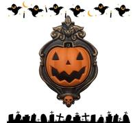Halween Halloween Givent - Porta della Porta per Haunted House - Spooky Animated Candell, Batteria Halloween Bell con Design di scheletri, Fun Scare Prop per Trick -Oret Night e Spooky Party