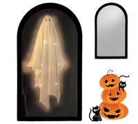 Halween Hologram Ghost Specchio, spettrali spettrali per la Decorazione di Halloween, apparizione Domestica Autumn Fall Harvest Decoration for Festival Festival L