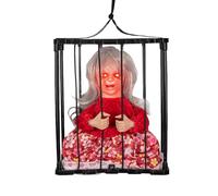 Halween Prigioniero Gabbia - Prigioniero Di Carcere Animato In Gabbia, Urlando Decorazioni Appese Di Halloween Animate, Decorazioni Di Prigionieri Che Parlano Spaventosi, Skeleton Spaventosa Pr