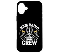 Ham Radio Crew onde di segnale Custodia per iPhone 16 Plus