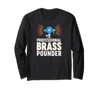 Ham Radio CW Professional Brass Pounder Morse Code Maglia a Manica