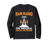 Ham Radio L'Originale operatore di Social Network Radio prosciutto Maglia a Manica