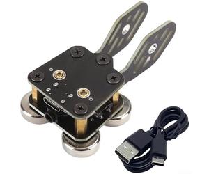 Ham Radio Per Codice Morse Keyer Automatico Dual Paddle Trainer Con Cavo Per Cw Pratica Computer Connettività Nero Dispositivo Portatile