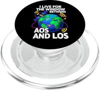 Ham Radio Satellite AOS LOS Acquisition Signal Design PopSockets PopGrip per MagSafe