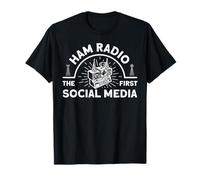 Ham Radio - The First Social Media Maglietta