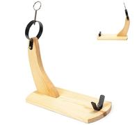 Ham Stand Spagna - Serrano Ham Spagna | Supporto jamondo in legno con base antiscivolo | Supporto per prosciutto senza ossa per affettatura sicura | Tagliere da cucina professionale per casa, eventi