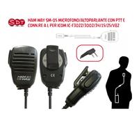 HAM WAY SM-05 MICROFONO/ALTOPARLANTE CON PTT E CONN.RE A L PER ICOM IC-F3022/300