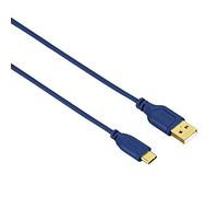 Hama 0.75m, USB2.0-C/USB2.0-A cavo USB 0,75 m USB C USB A Blu