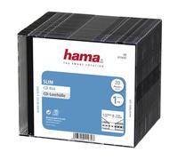 Hama 00011432 custodia CD/DVD Nero, Trasparente