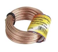 Hama 00030723 cavo audio 20 m Trasparente NEW