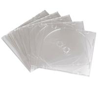 Hama - 00051165 - Custodie Slim Per Cd, Confezione Da 25, Trasparenti