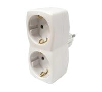 Hama 00108876 adattatore per presa di corrente Tipo C (Europlug) Bianco