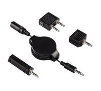 Hama 00122369 adattatore per inversione del genere dei cavi 3.5 mm 63 mm Nero NEW