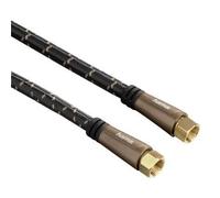 Hama 00122516 cavo coassiale 3 m F Nero