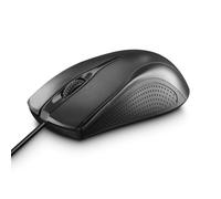 Hama MC-200 mouse Mano destra USB tipo A Ottico 1000 DPI (Optical 3 Button Mouse BLK - Hama Optical 3-button mouse for exact se
